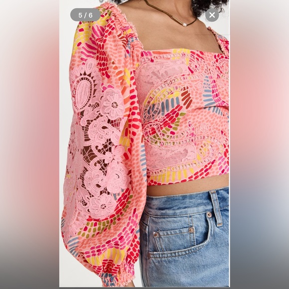 FARM Rio Dotted Bananas Blouse - Picture 4 of 10